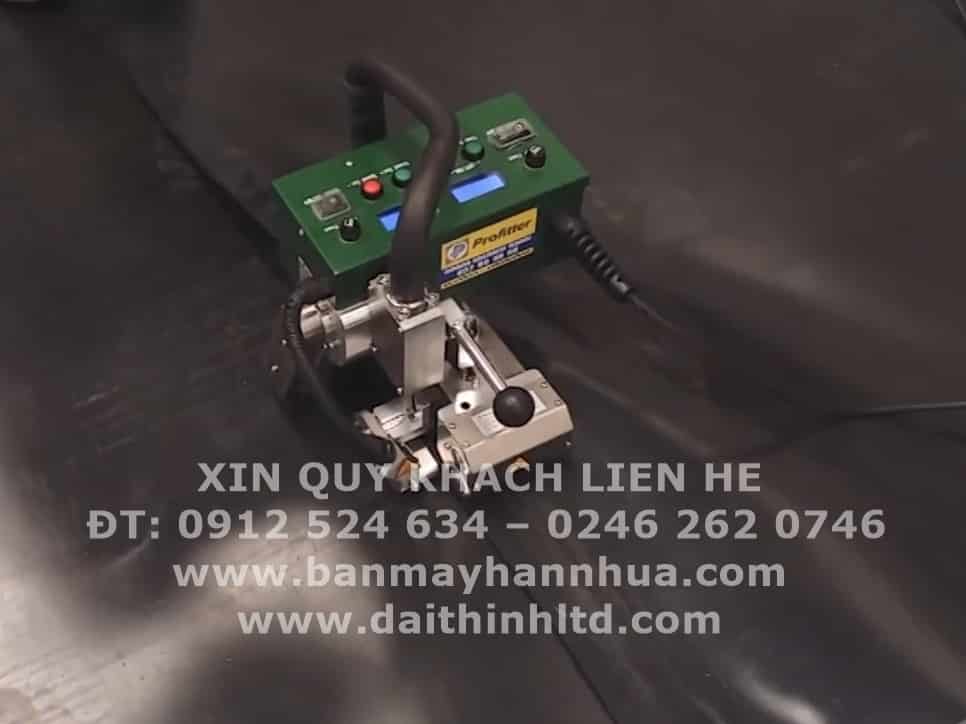 Máy hàn bạt Biogas, bạt bãi rác, bạt hồ chứa báo giá máy hàn bạt hdpe 