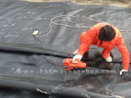Những model máy hàn bạt hdpe ao nuôi tôm chất lượng - giá tốt nên đầu tư