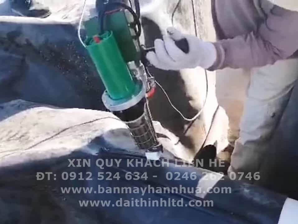 Máy hàn đùn bạt nhựa HDPE