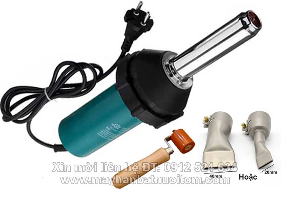 Máy hàn bạt nhựa cầm tay DSH A - Máy hàn bạt ao nuôi tôm