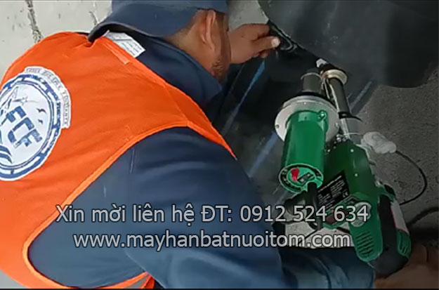 Máy hàn đùn nhựa HDPE hàn ống nhựa