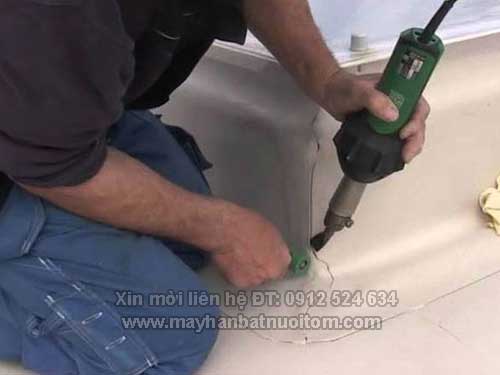 Máy hàn màng chống thấm dột xây dựng Triac ST
