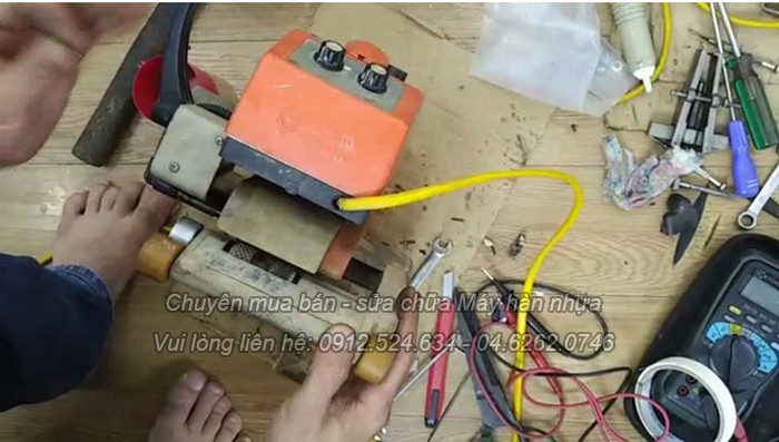 Dịch vụ sửa chữa máy hàn bạt ao nuôi tôm