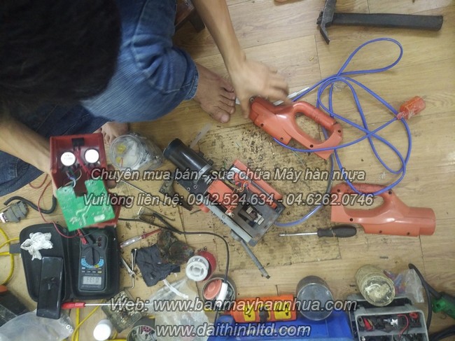 Dịch vụ sửa chữa máy hàn bạt HDPE ao nuôi tôm