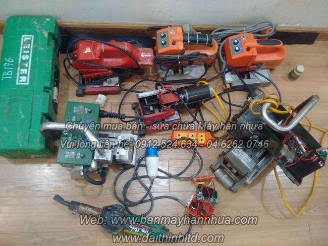 Sửa chữa máy hàn bạt HDPE ao nuôi tôm