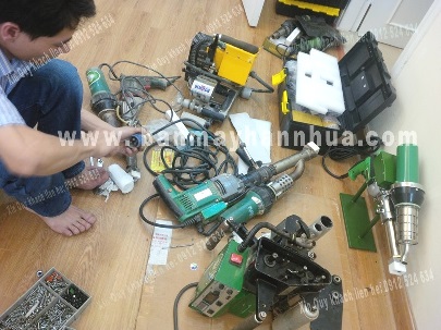 Dịch vụ sửa chữa máy hàn nhựa, máy hàn đùn nhựa